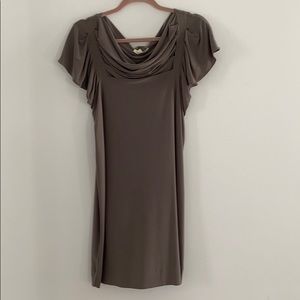 Size medium banana republic party dress gray
